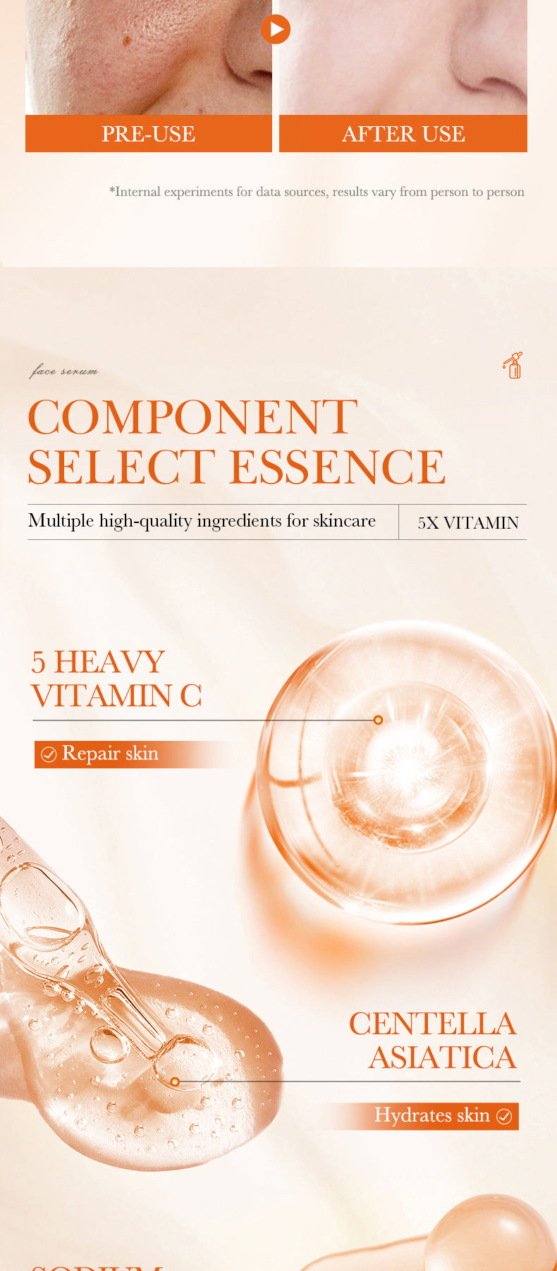 Korean Vitamin C Hydrating Face Serum
