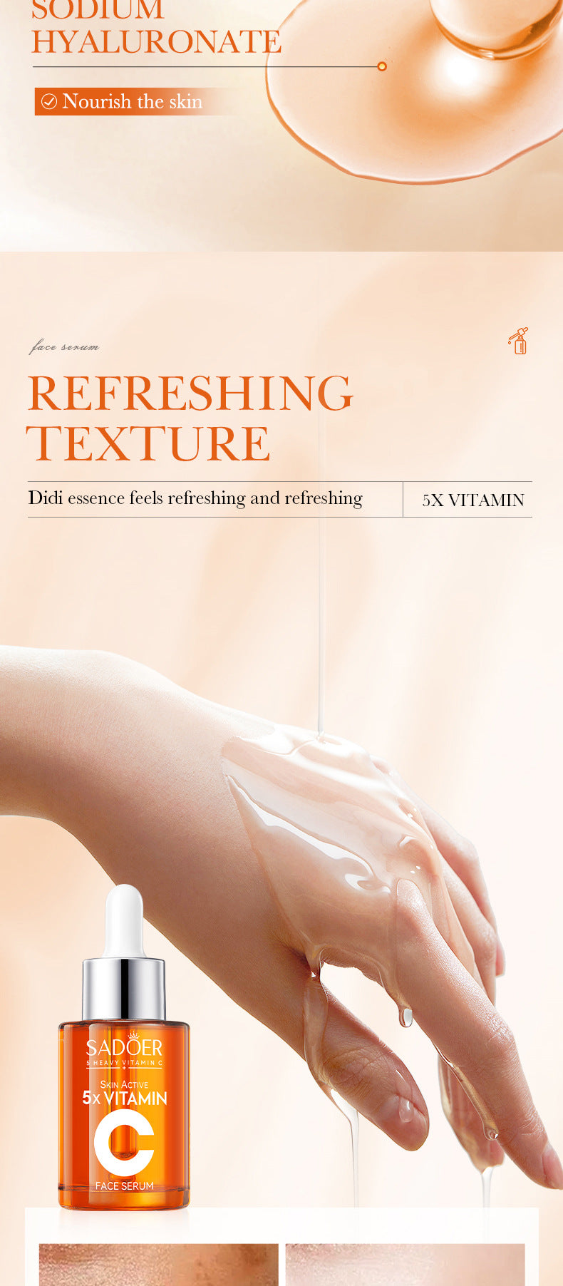 Korean Vitamin C Hydrating Face Serum
