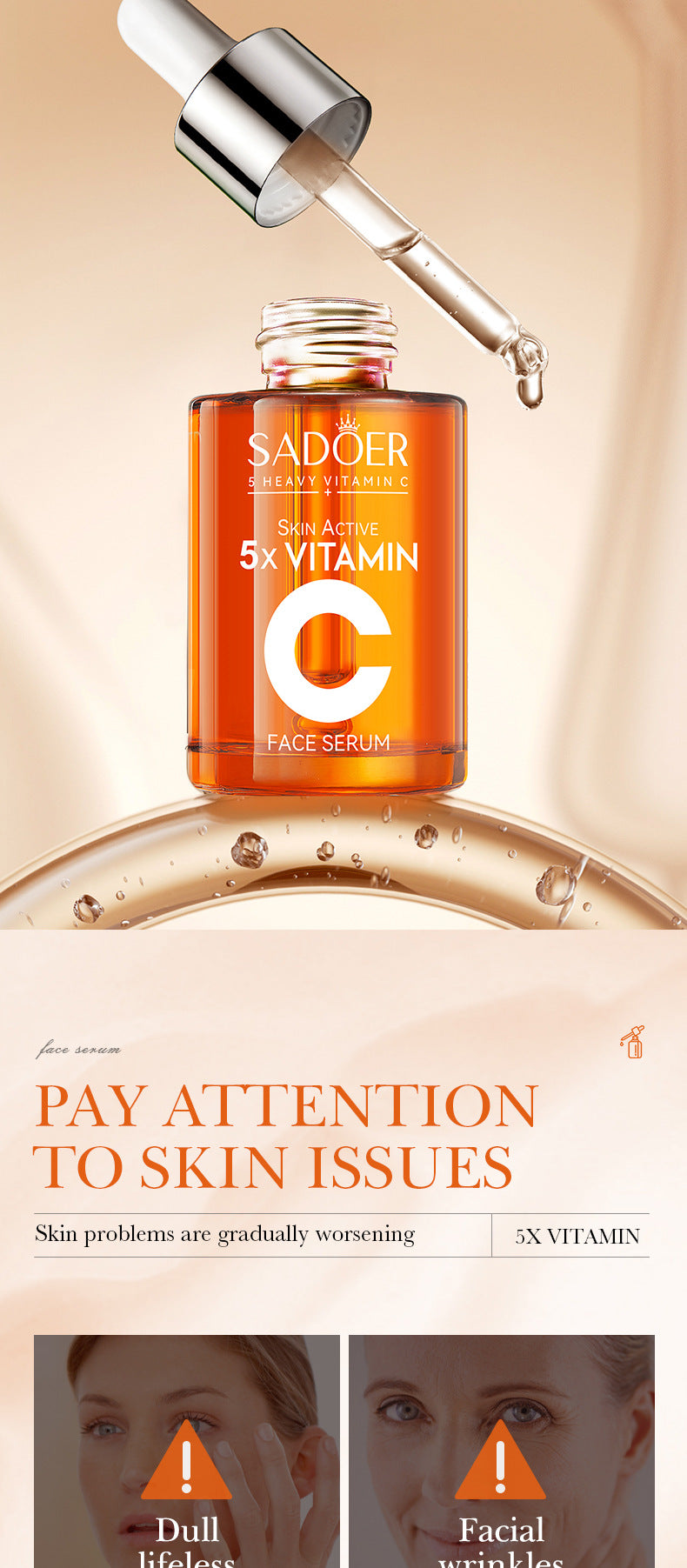 Korean Vitamin C Hydrating Face Serum