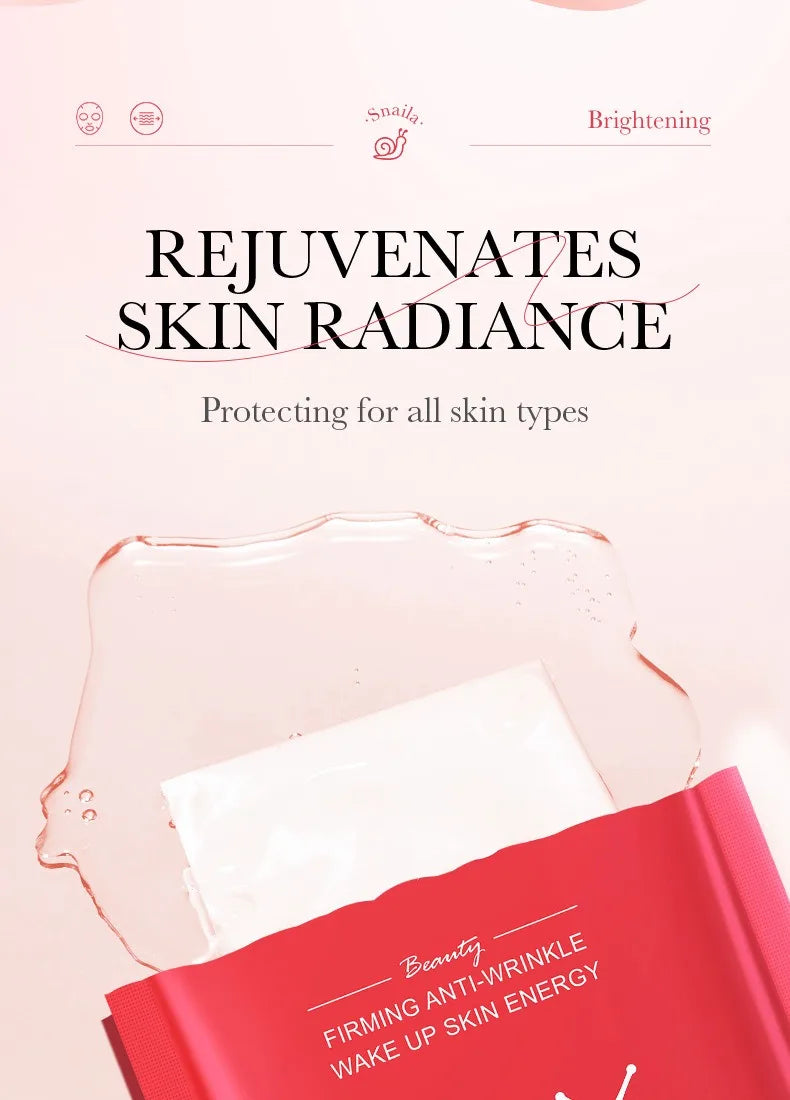 Korean Snail Mucin Sheet Mask