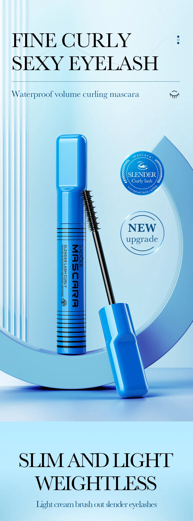 Korean Silk Fibre 5D Waterproof Mascara