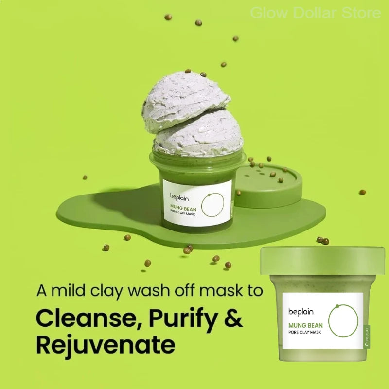 Korean Beplain Mung Bean Skincare Set