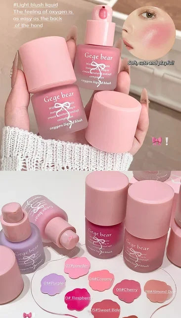 Korean Beauty Soft Pink Liquid Blush