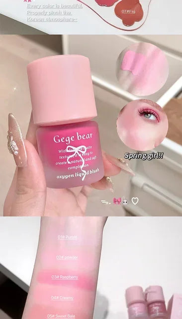 Korean Beauty Soft Pink Liquid Blush