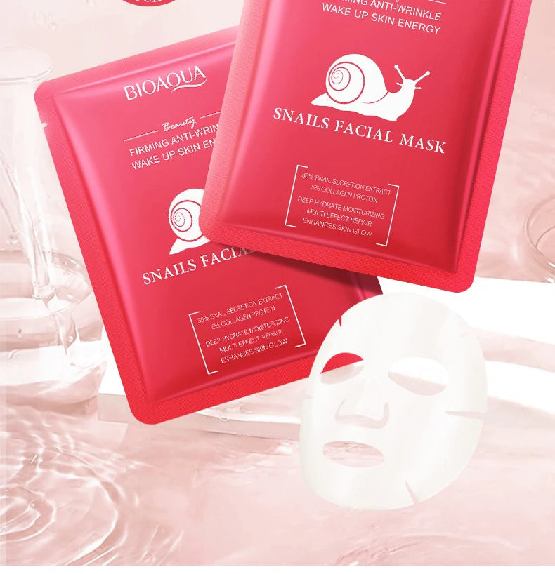 Korean Snail Mucin Sheet Mask
