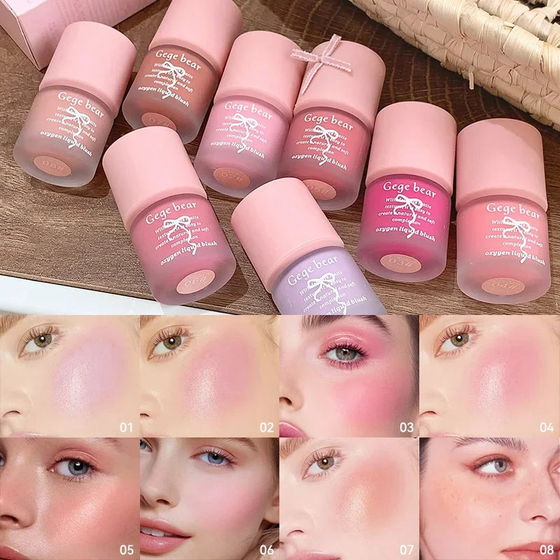 Korean Beauty Soft Pink Liquid Blush