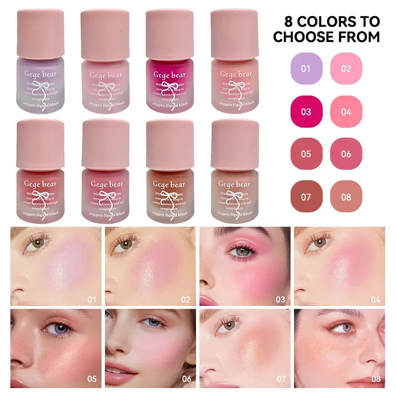 Korean Beauty Soft Pink Liquid Blush