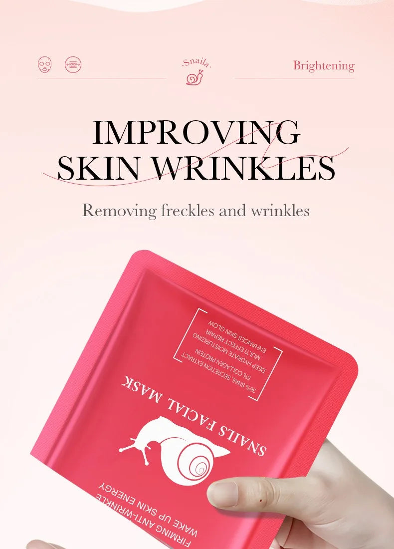 Korean Snail Mucin Sheet Mask