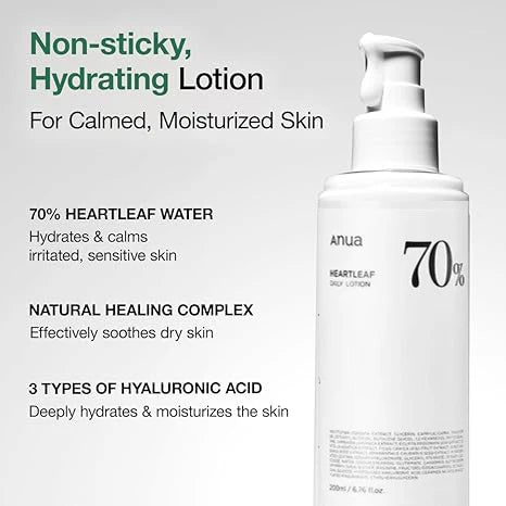 Korean Anua Heartleaf 70 Lotion