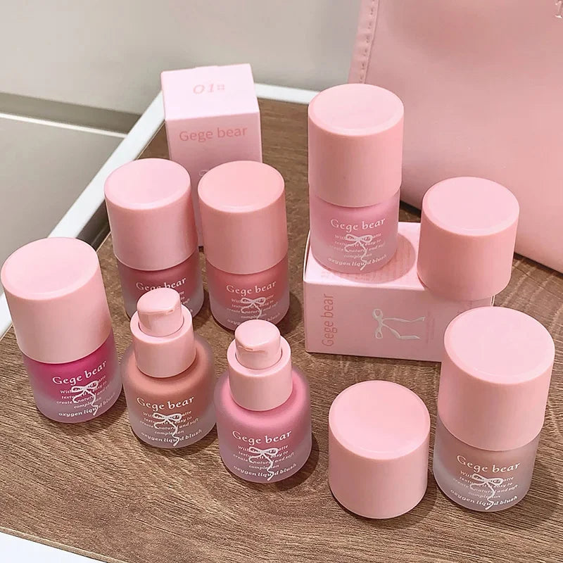 Korean Beauty Soft Pink Liquid Blush