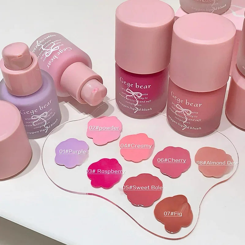 Korean Beauty Soft Pink Liquid Blush