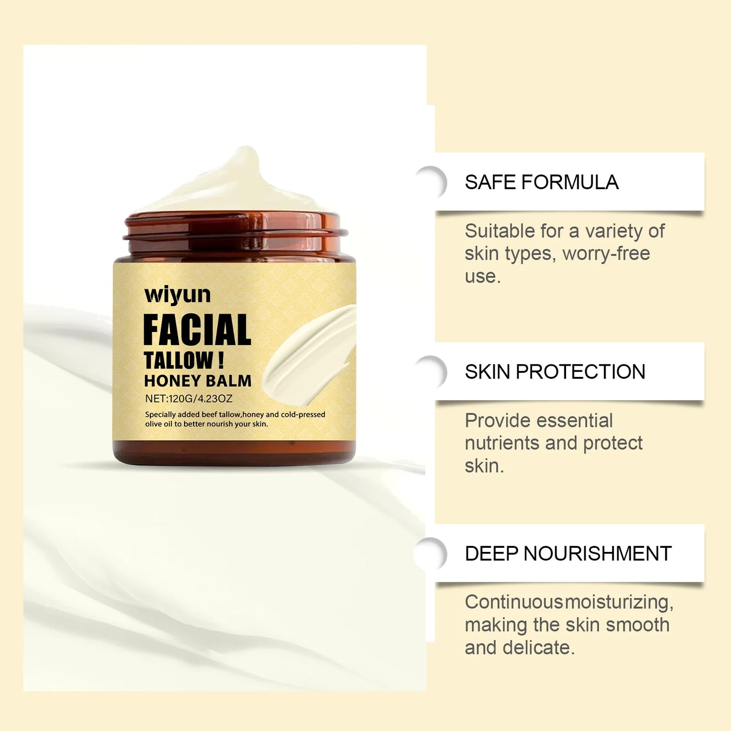 Korean Beef Tallow Face Cream