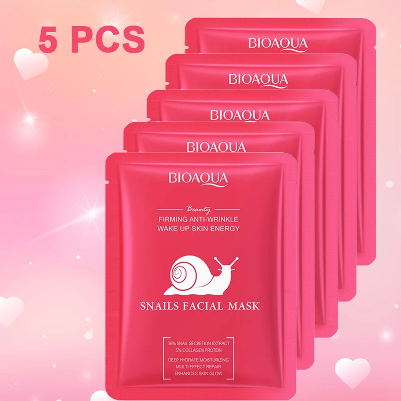 Korean Snail Mucin Sheet Mask
