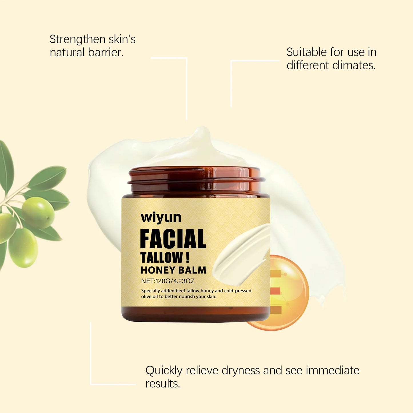 Korean Beef Tallow Face Cream