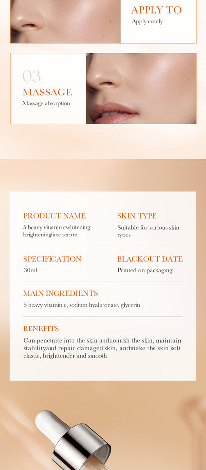 Korean Vitamin C Hydrating Face Serum