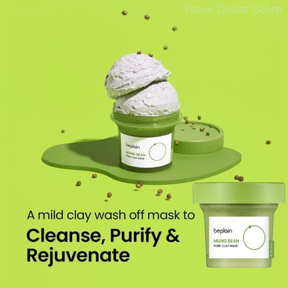 Korean Beplain Mung Bean Skincare Set