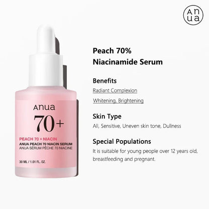 Anua Peach 70 Niacinamide Face Serum
